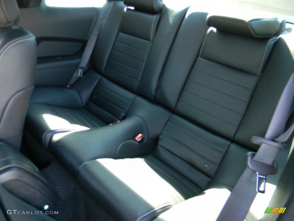 2012 Mustang V6 Premium Coupe - Black / Charcoal Black photo #7