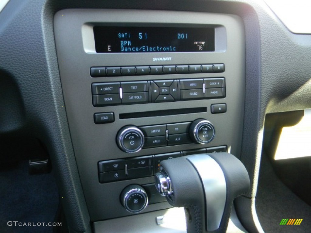 2012 Mustang V6 Premium Coupe - Black / Charcoal Black photo #10