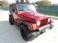 1999 Chili Pepper Red Pearlcoat Jeep Wrangler SE 4x4 #58090284