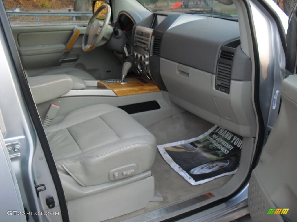 2004 QX 56 4WD - Silver Indulgence / Willow photo #35