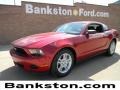 2012 Red Candy Metallic Ford Mustang V6 Coupe  photo #1