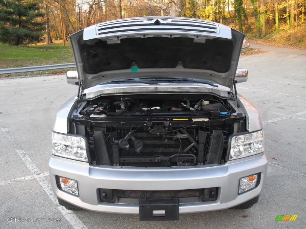 2004 QX 56 4WD - Silver Indulgence / Willow photo #37