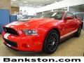 2012 Race Red Ford Mustang Shelby GT500 SVT Performance Package Coupe  photo #1