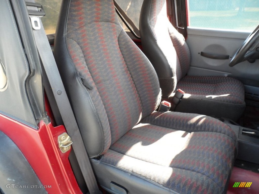 1999 Wrangler SE 4x4 - Chili Pepper Red Pearlcoat / Agate photo #20