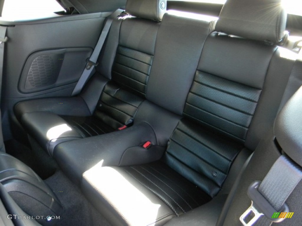 Charcoal Black/Carbon Black Interior 2012 Ford Mustang C/S California Special Convertible Photo #58199249