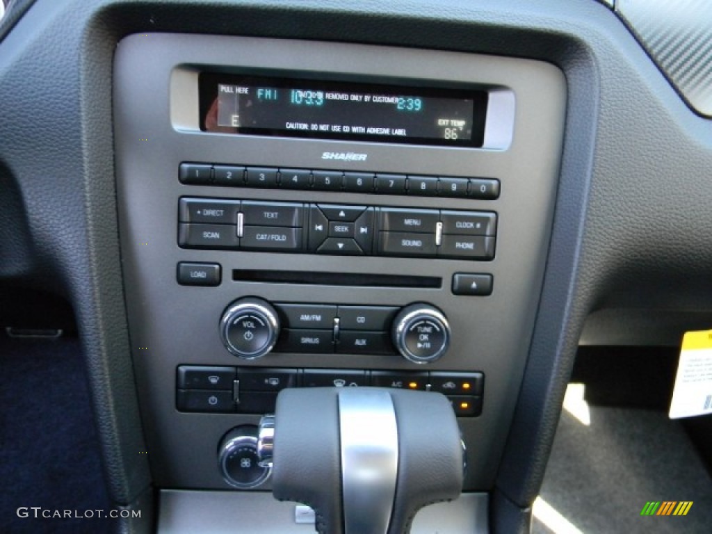 2012 Ford Mustang C/S California Special Convertible Controls Photo #58199276