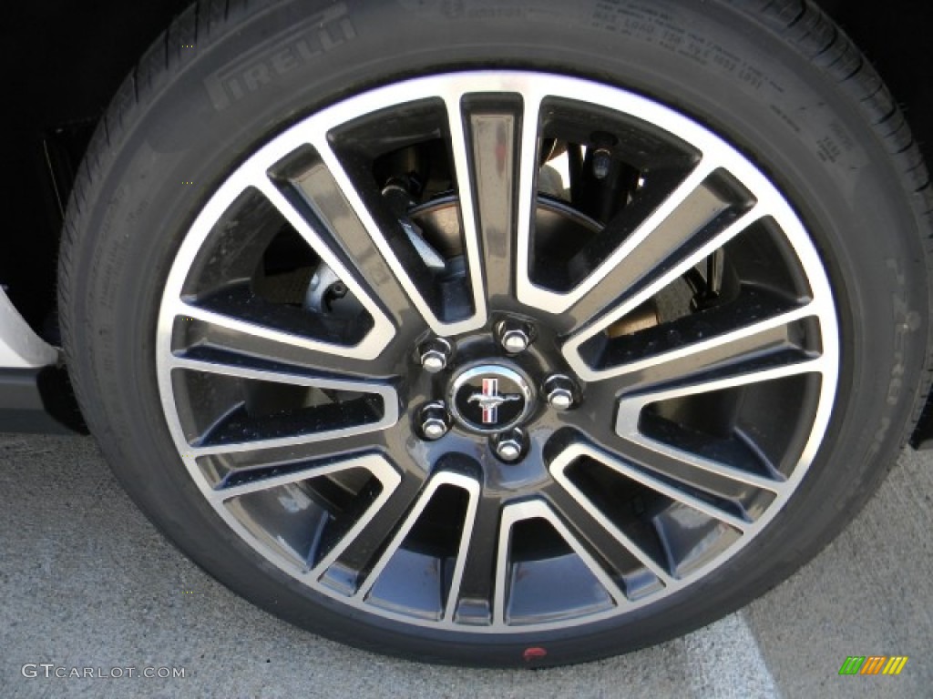 2012 Ford Mustang GT Premium Coupe Wheel Photo #58199447