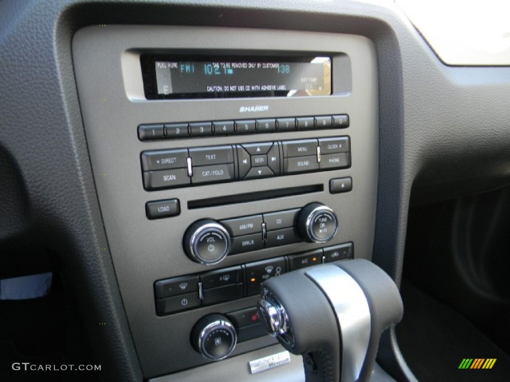 2012 Ford Mustang GT Premium Coupe Controls Photo #58199483