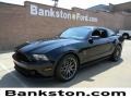 Black 2012 Ford Mustang Shelby GT500 SVT Performance Package Coupe