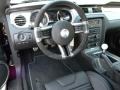 2012 Ford Mustang Charcoal Black/Black Recaro Sport Seats Interior Dashboard Photo