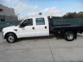 2008 Oxford White Ford F350 Super Duty XL Crew Cab Chassis  photo #6