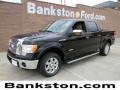 2011 Ebony Black Ford F150 Lariat SuperCrew  photo #1