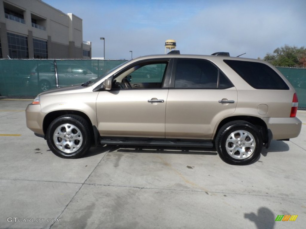 Mesa Beige Metallic 2001 Acura MDX Standard MDX Model Exterior Photo #58201310