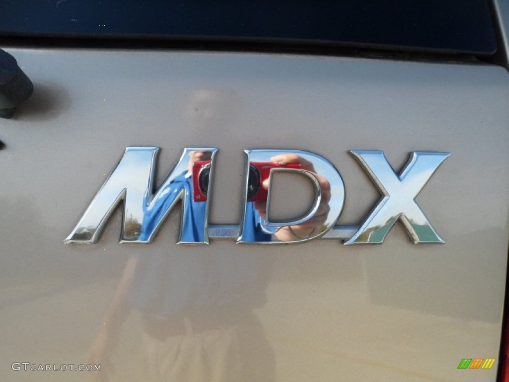 2001 Acura MDX Standard MDX Model Marks and Logos Photos