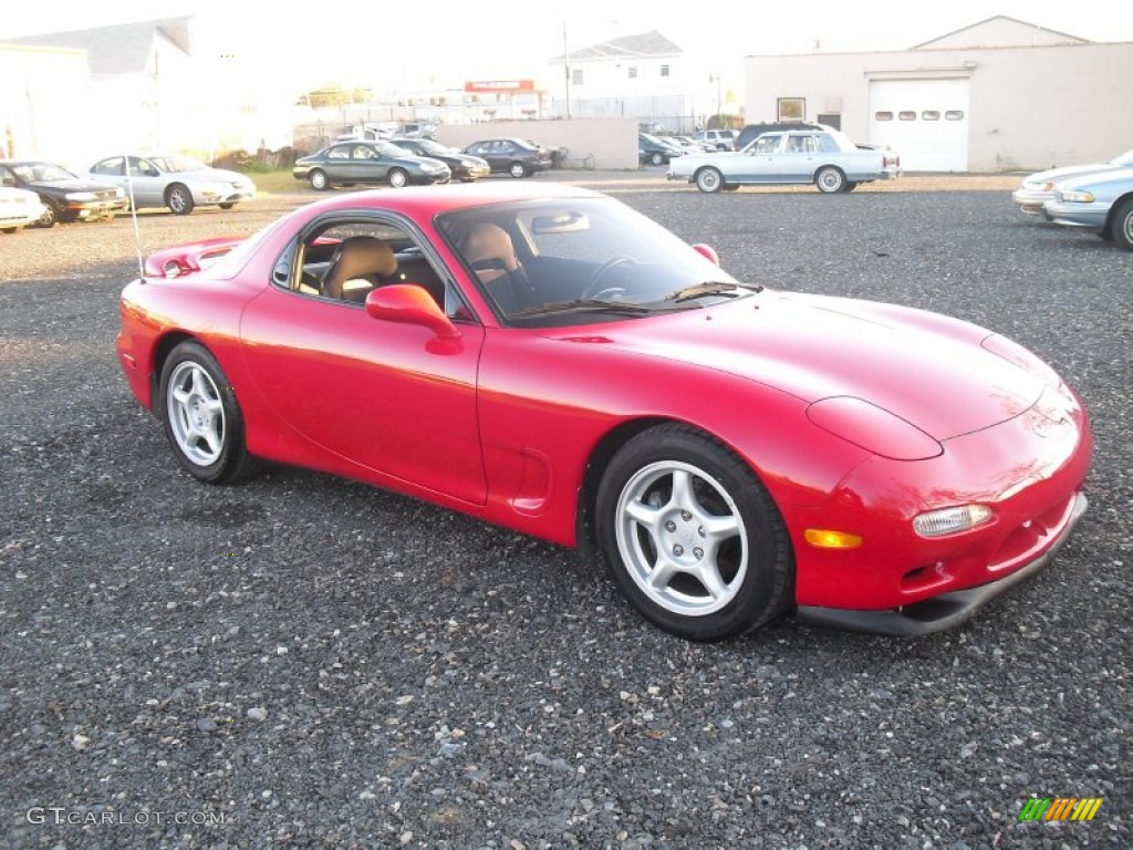 Vintage Red 1993 Mazda RX-7 Twin Turbo Exterior Photo #58201493