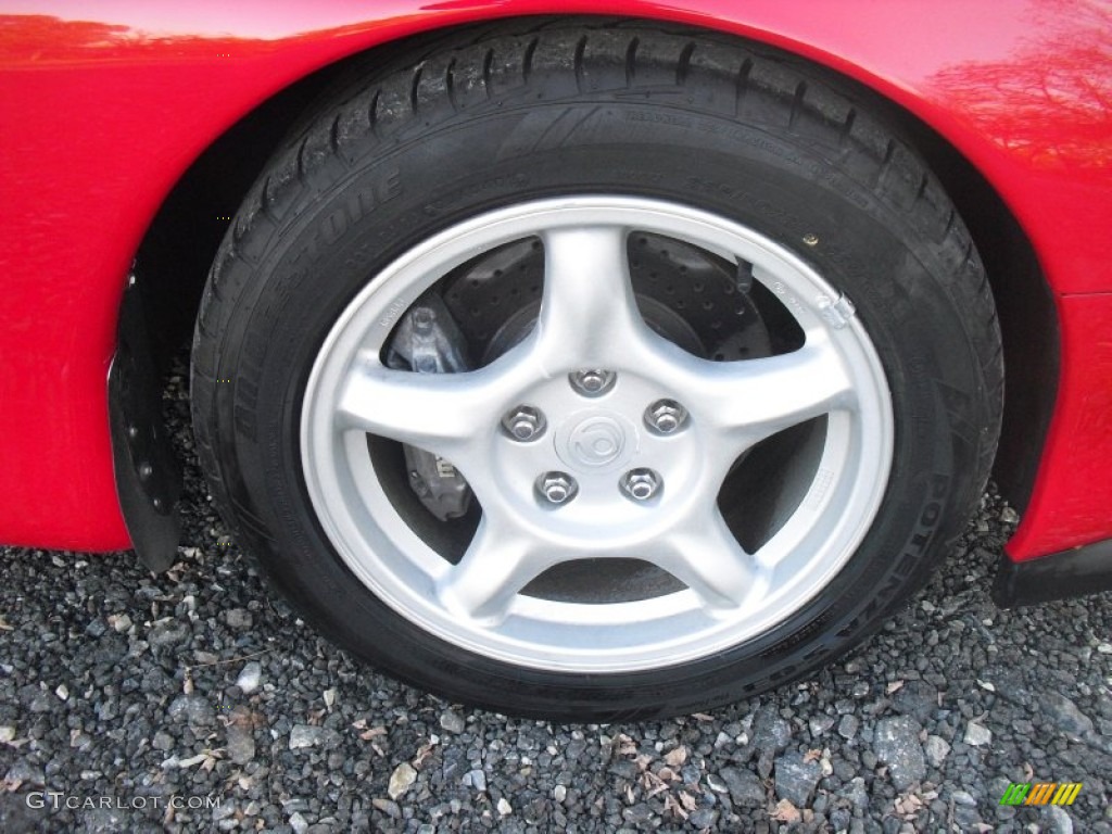 1993 RX-7 Twin Turbo - Vintage Red / Black photo #15