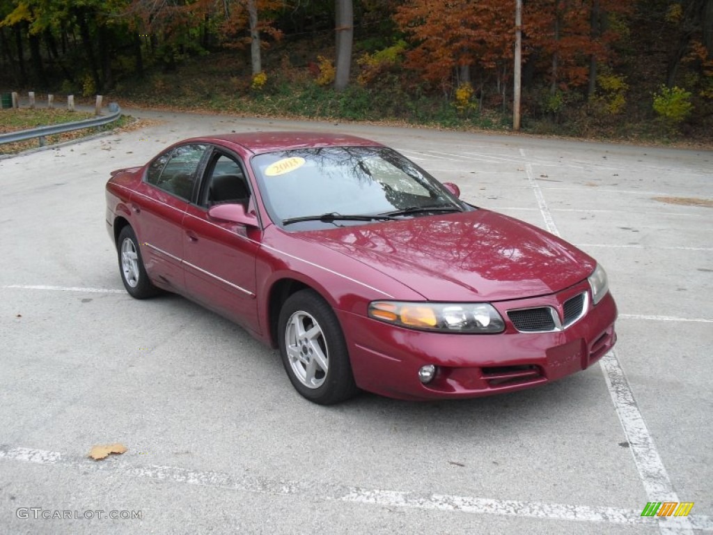 Sport Red Metallic 2003 Pontiac Bonneville SE Exterior Photo #58202426