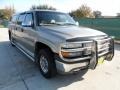 Light Pewter Metallic 2001 Chevrolet Silverado 1500 LS Crew Cab