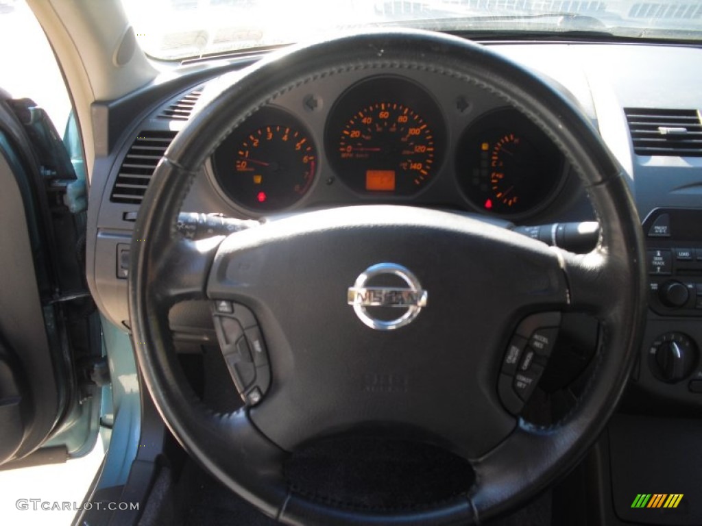 2002 Altima 2.5 SL - Opal Blue Metallic / Charcoal Black photo #19