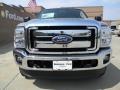 2011 Pale Adobe Metallic Ford F250 Super Duty Lariat Crew Cab 4x4  photo #2