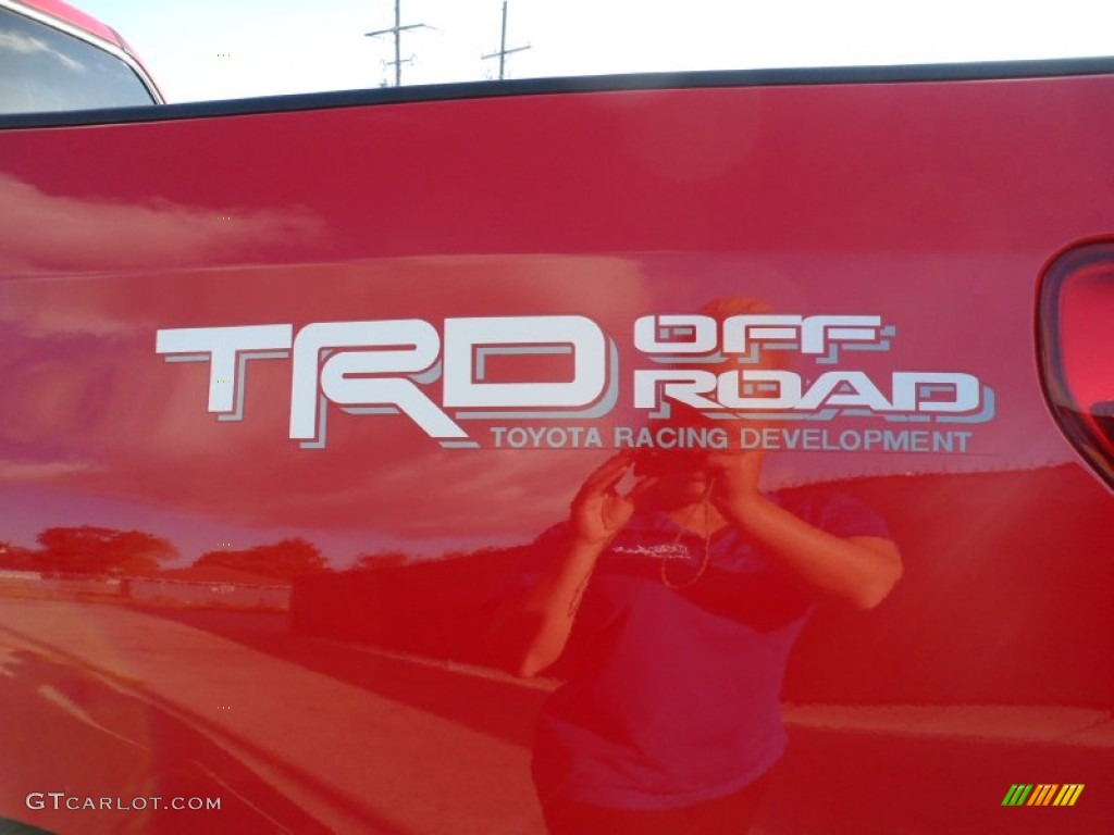 2012 Tundra SR5 TRD CrewMax - Radiant Red / Graphite photo #17
