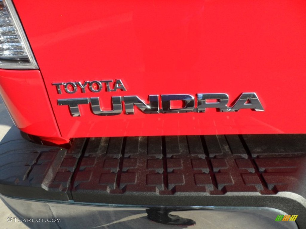2012 Tundra SR5 TRD CrewMax - Radiant Red / Graphite photo #18