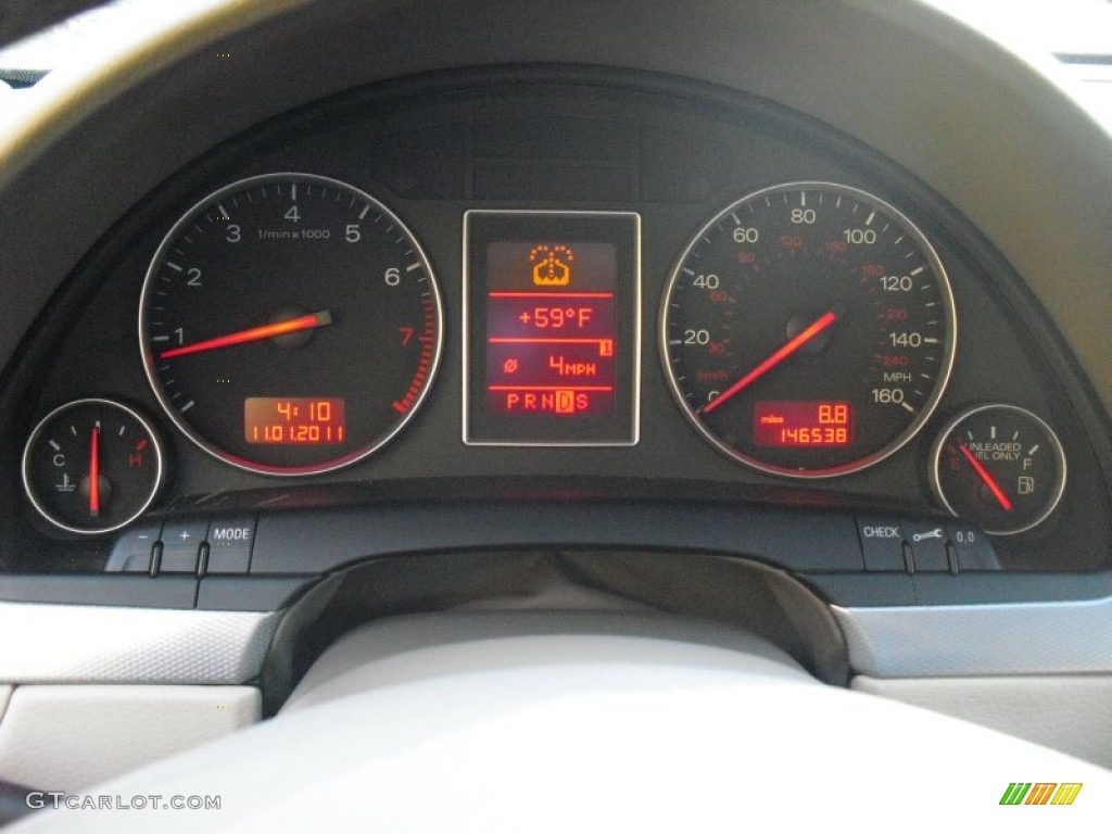 2002 A4 1.8T quattro Sedan - Canvas Beige Metallic / Beige photo #21