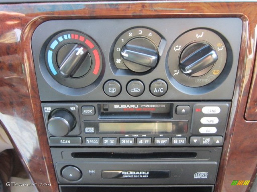 2001 Outback Wagon - Winestone Red Pearl / Beige photo #19