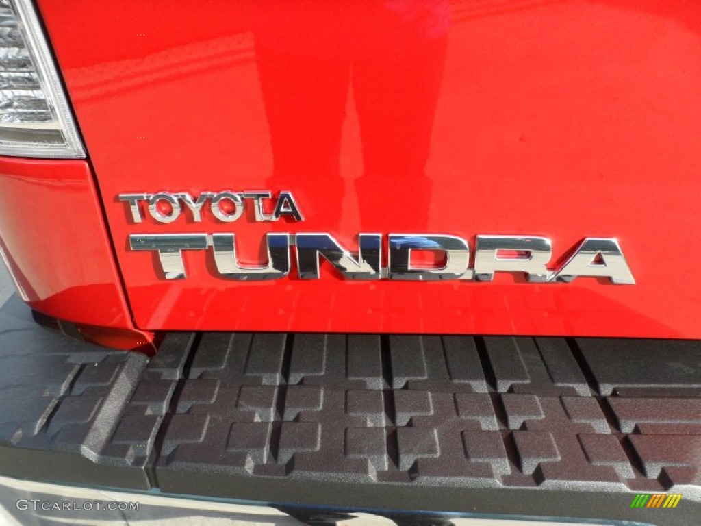 2012 Tundra SR5 TRD CrewMax - Barcelona Red Metallic / Graphite photo #18