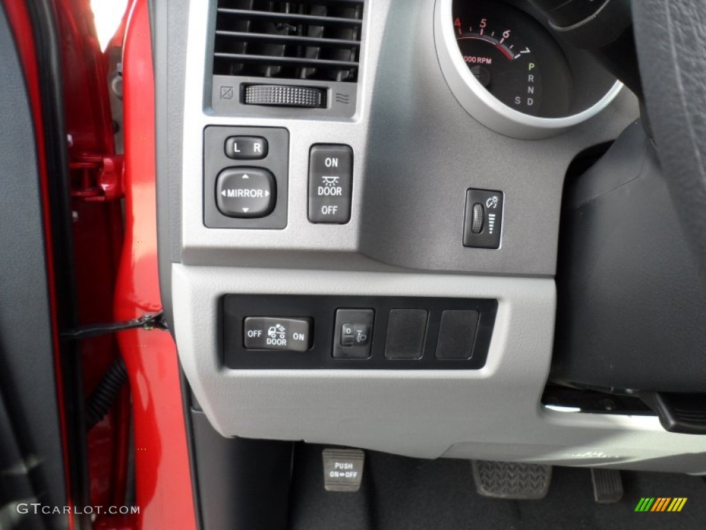 2012 Tundra SR5 TRD CrewMax - Barcelona Red Metallic / Graphite photo #34