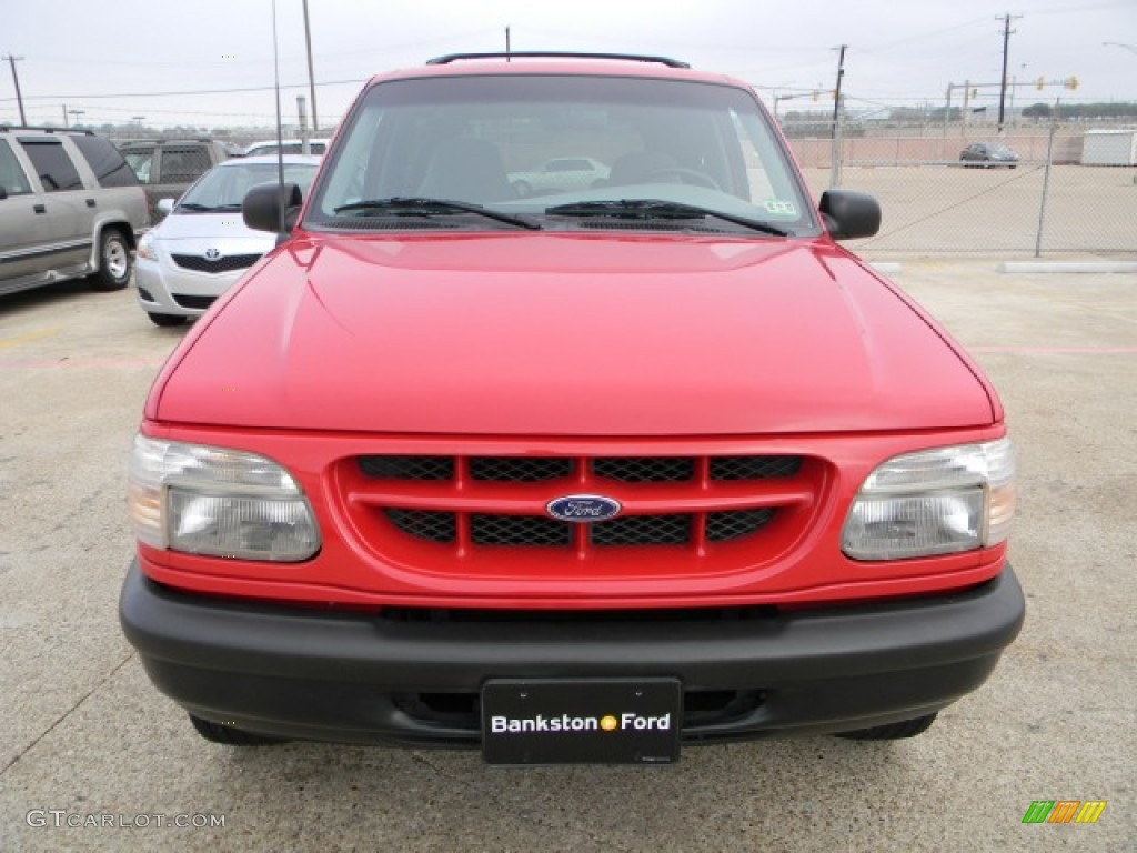 1998 Explorer Sport - Vermillion Red / Medium Graphite photo #2