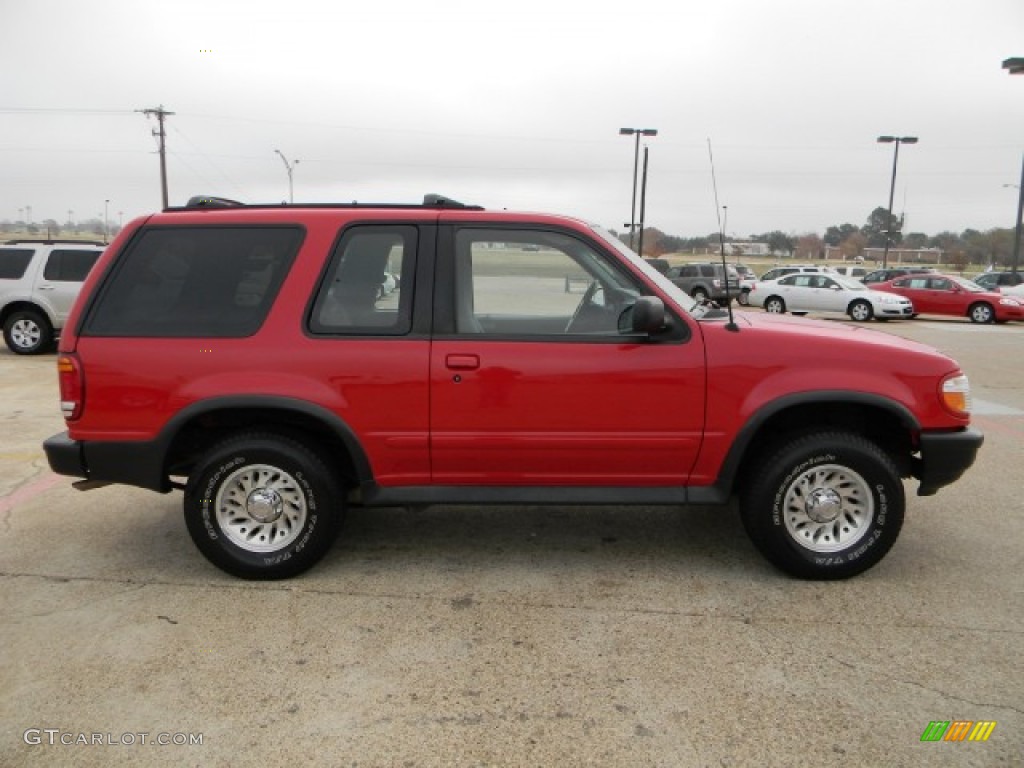 1998 Explorer Sport - Vermillion Red / Medium Graphite photo #5