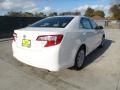 2012 Super White Toyota Camry LE  photo #3