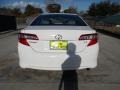 2012 Super White Toyota Camry LE  photo #4