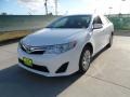 2012 Super White Toyota Camry LE  photo #7
