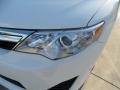 2012 Super White Toyota Camry LE  photo #9