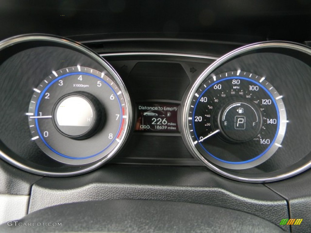 2011 Hyundai Sonata SE 2.0T Gauges Photo #58204884