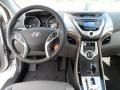 2012 Hyundai Elantra Gray Interior Dashboard Photo