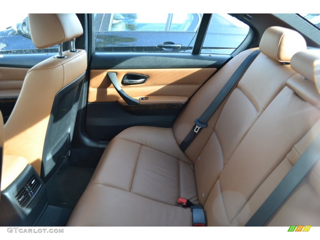 2010 3 Series 335i Sedan - Black Sapphire Metallic / Saddle Brown Dakota Leather photo #5