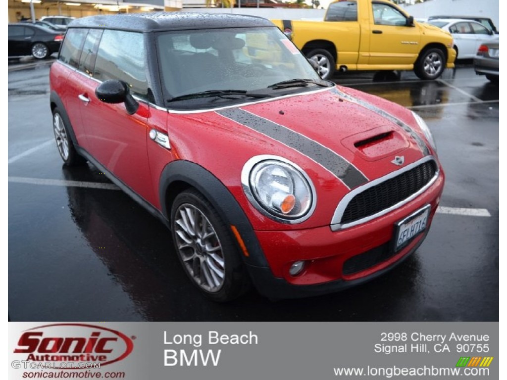 2009 Cooper John Cooper Works Clubman - Chili Red / Lounge Carbon Black Leather photo #1