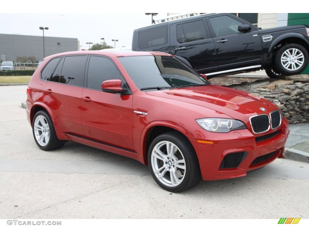 Melbourne Red Metallic 2010 BMW X5 M Standard X5 M Model Exterior Photo #58206189