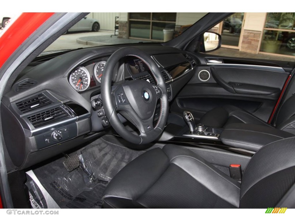 Black Interior 2010 BMW X5 M Standard X5 M Model Photo #58206204