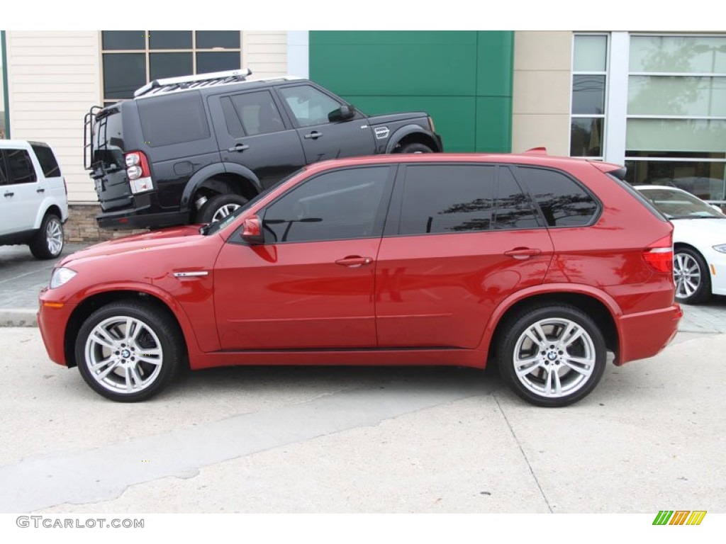 Melbourne Red Metallic 2010 BMW X5 M Standard X5 M Model Exterior Photo #58206258
