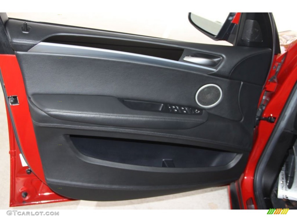 2010 BMW X5 M Standard X5 M Model Black Door Panel Photo #58206312