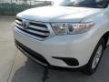 2012 Blizzard White Pearl Toyota Highlander V6  photo #10