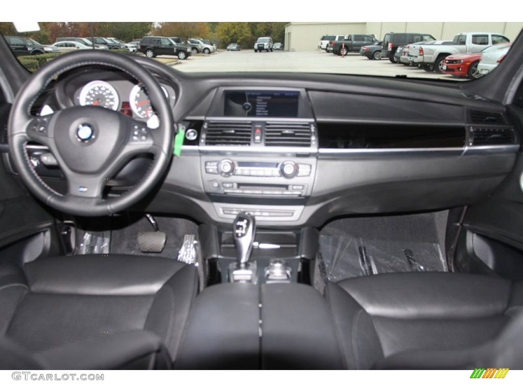 2010 BMW X5 M Standard X5 M Model Black Dashboard Photo #58206527