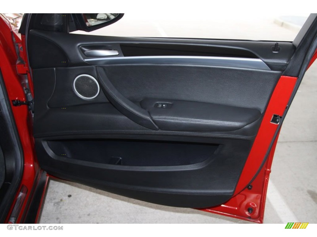 2010 BMW X5 M Standard X5 M Model Black Door Panel Photo #58206632