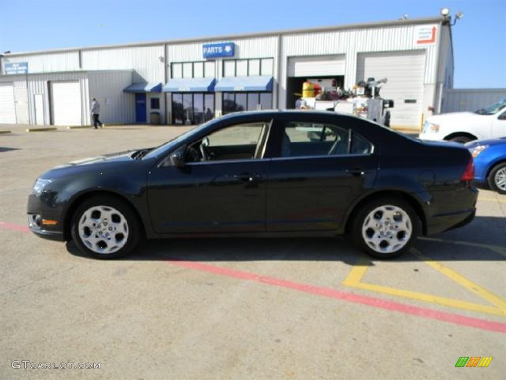 2010 Fusion SE - Atlantis Green Metallic / Medium Light Stone photo #5