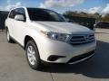 2012 Blizzard White Pearl Toyota Highlander V6  photo #1