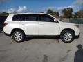 2012 Blizzard White Pearl Toyota Highlander V6  photo #2